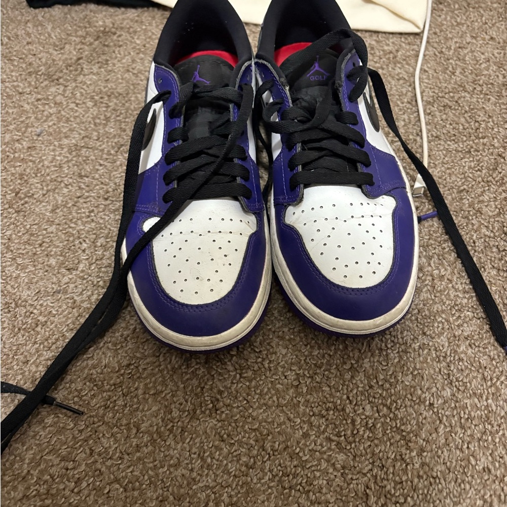 Jordan Women's Shoes - Purple and White